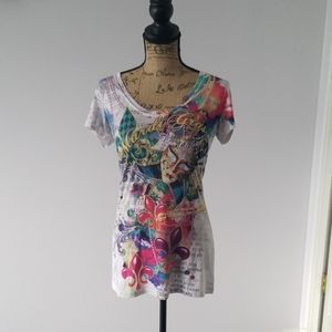 Women's Mardi Gras Graphic Tee